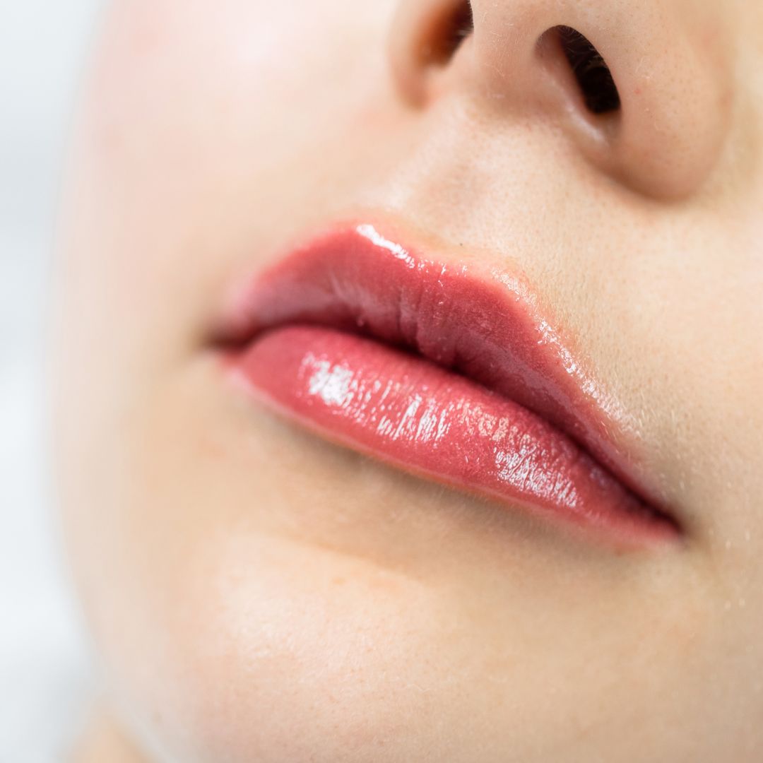 lips with permanent makeup